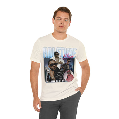 Usher Half Time Show LVIII Graphics Unisex T-Shirt (Express Delivery Available for USA Customers)