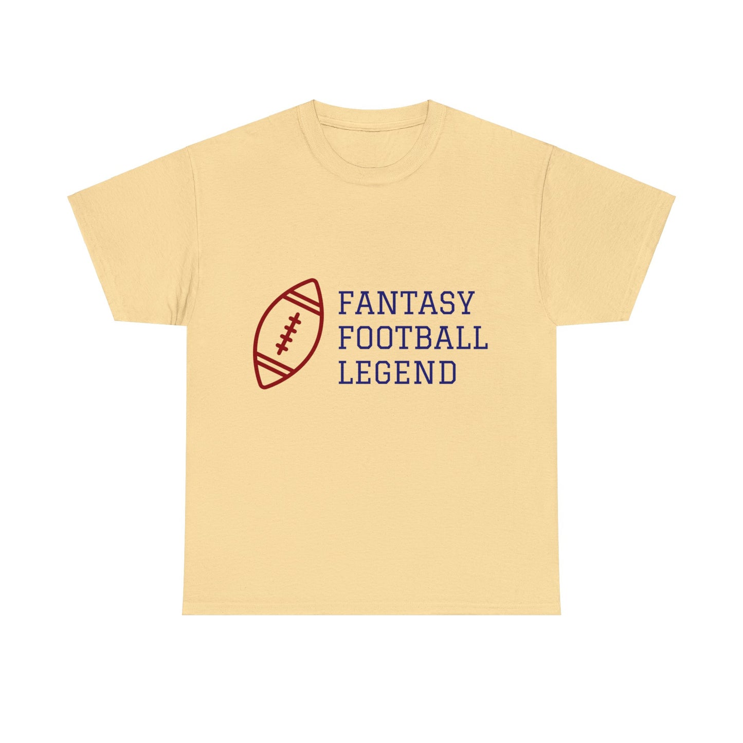 Unisex Heavy Cotton T-Shirt - Fantasy Football Legend  (Express Delivery Available for USA Customers)