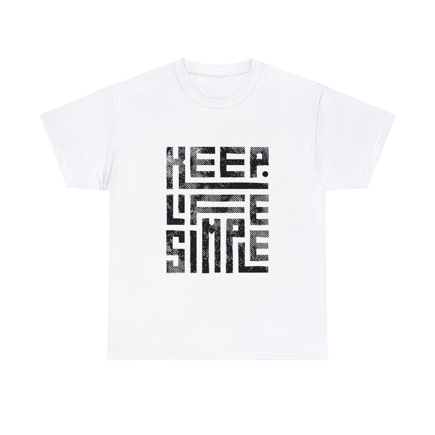 Unisex Heavy Cotton T-Shirt - Keep Life Simple