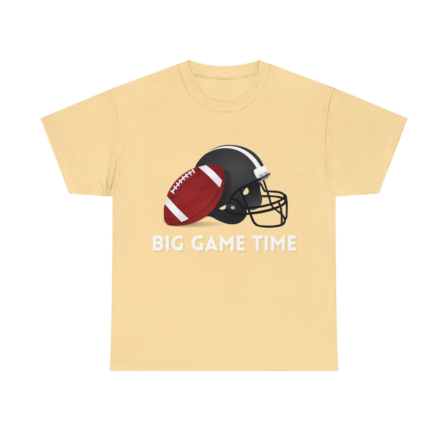 Unisex Heavy Cotton T-Shirt - Big Game Time (Express Delivery Available for USA Customers)