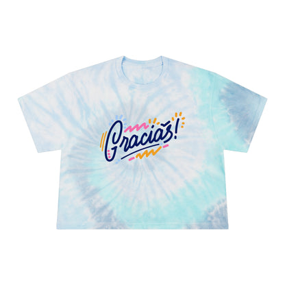 Women's Tie-Dye Crop Top T-Shirt - Gracias