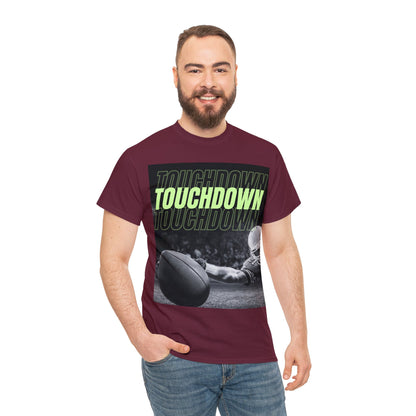 Unisex Heavy Cotton T-Shirt - Touch Down Graphics (Express Delivery Available for USA Customers)