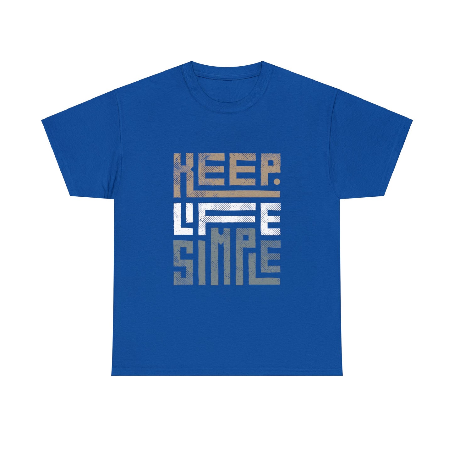 Unisex Heavy Cotton T-Shirt - Keep Life Simple