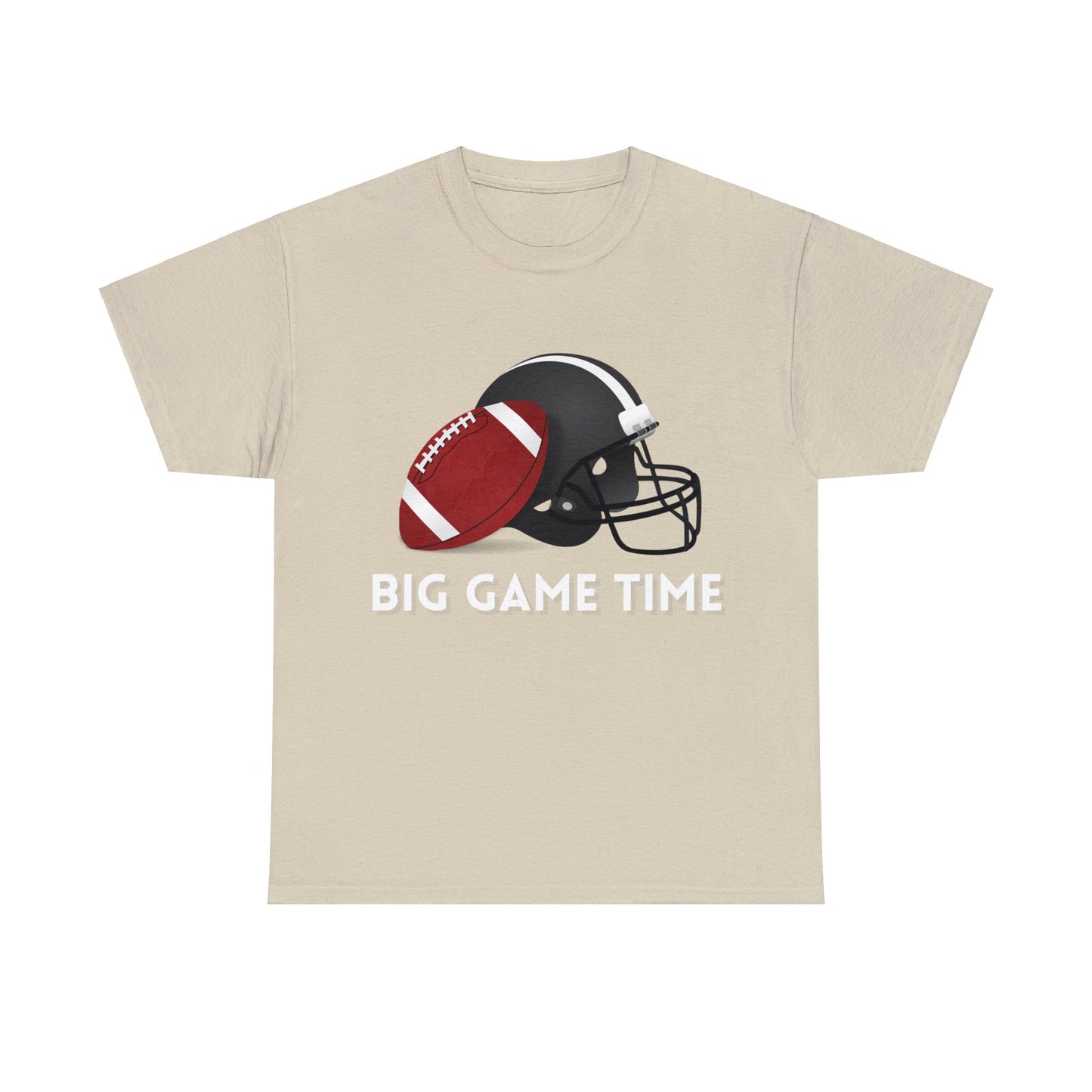 Unisex Heavy Cotton T-Shirt - Big Game Time (Express Delivery Available for USA Customers)