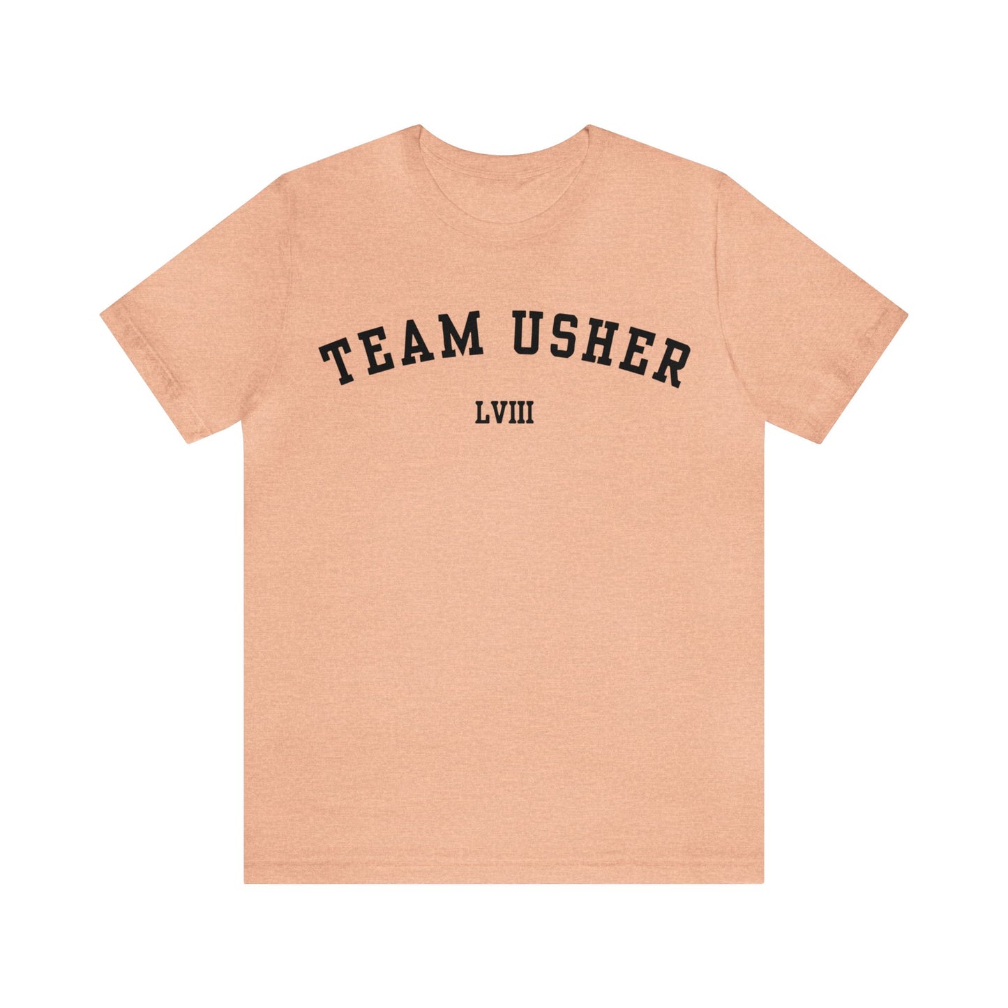 Team Usher LVIII Unisex T-Shirt (Express Delivery Available for USA Customers)