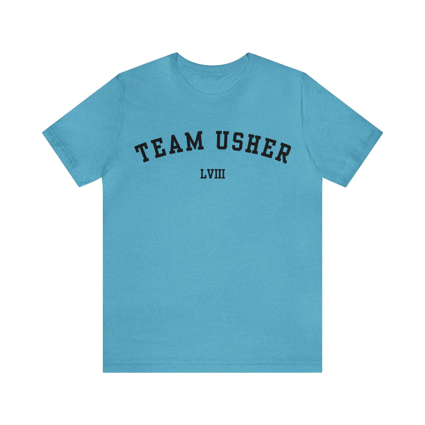 Team Usher LVIII Unisex T-Shirt (Express Delivery Available for USA Customers)