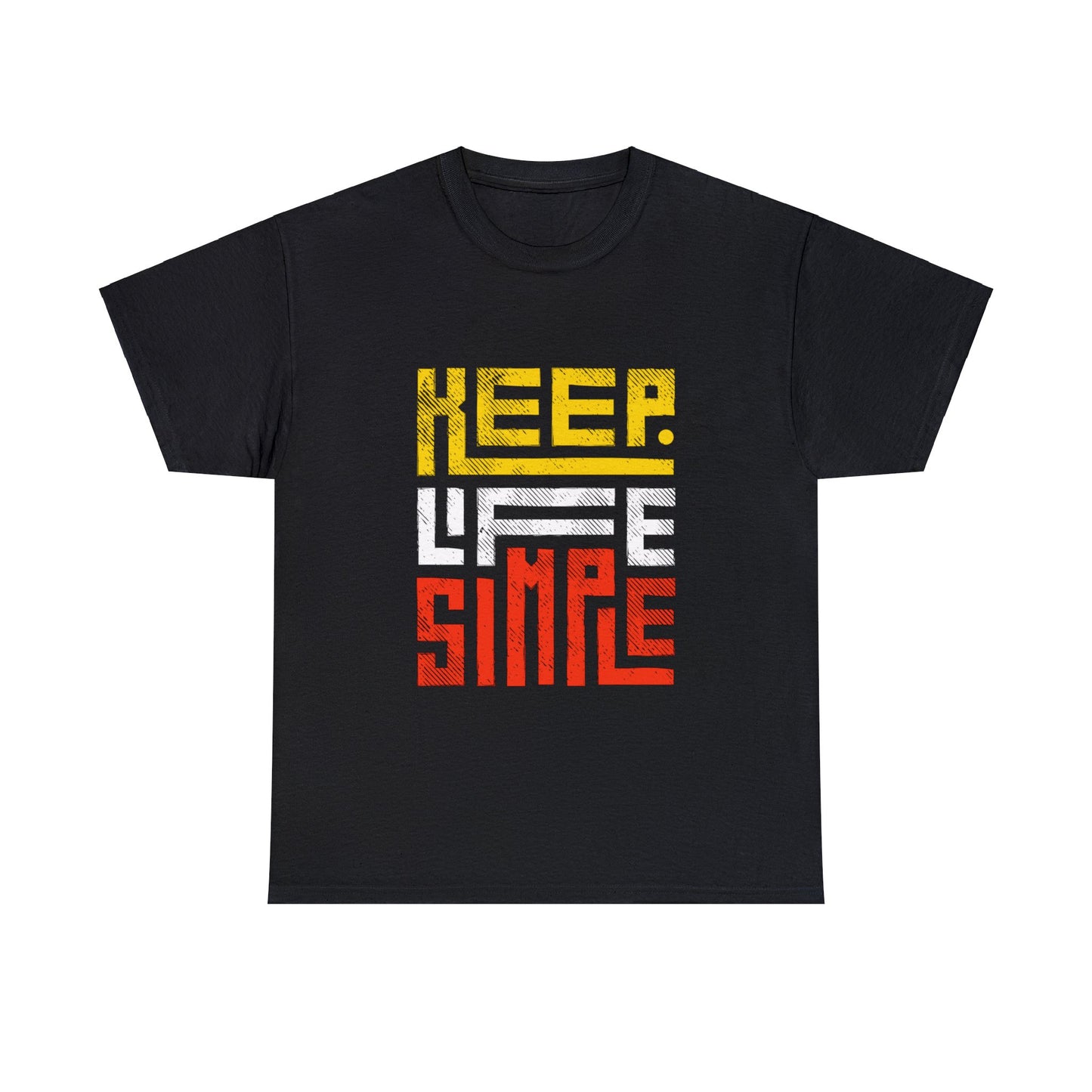 Unisex Heavy Cotton T-Shirt - Keep Life Simple