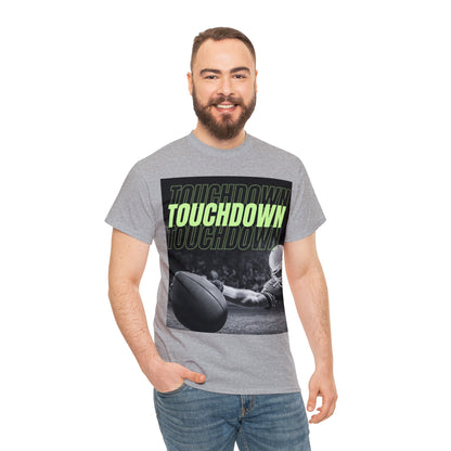 Unisex Heavy Cotton T-Shirt - Touch Down Graphics (Express Delivery Available for USA Customers)