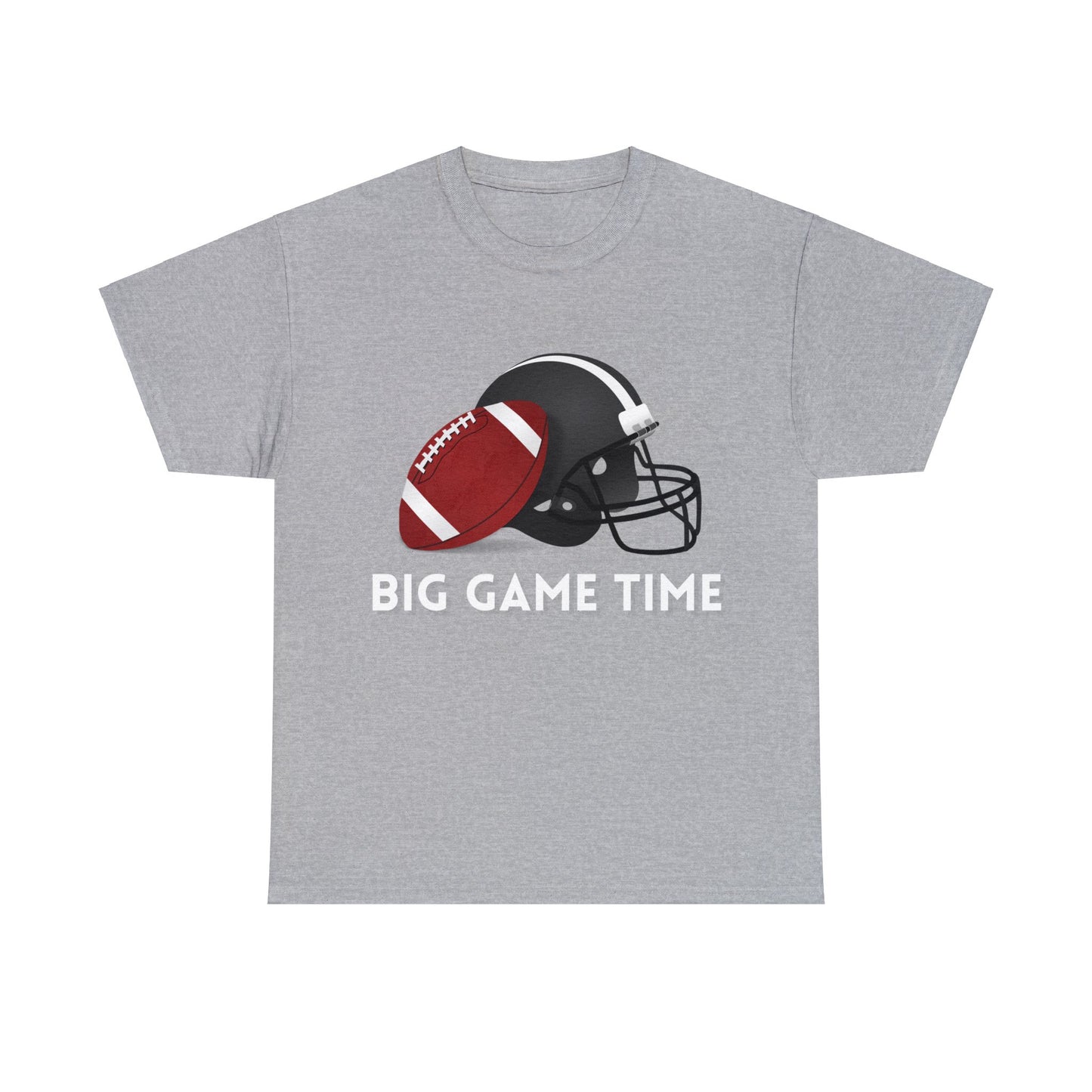 Unisex Heavy Cotton T-Shirt - Big Game Time (Express Delivery Available for USA Customers)