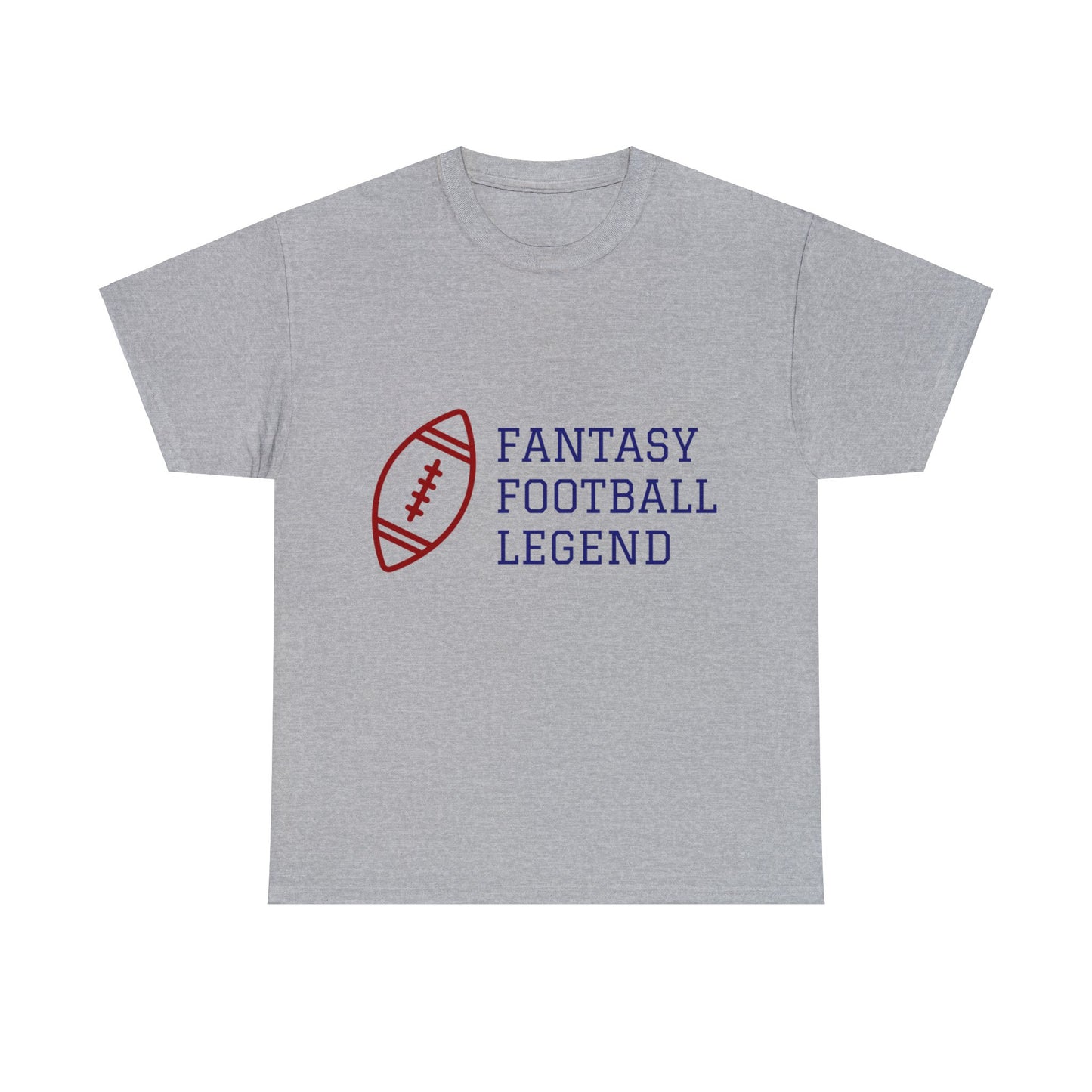 Unisex Heavy Cotton T-Shirt - Fantasy Football Legend  (Express Delivery Available for USA Customers)