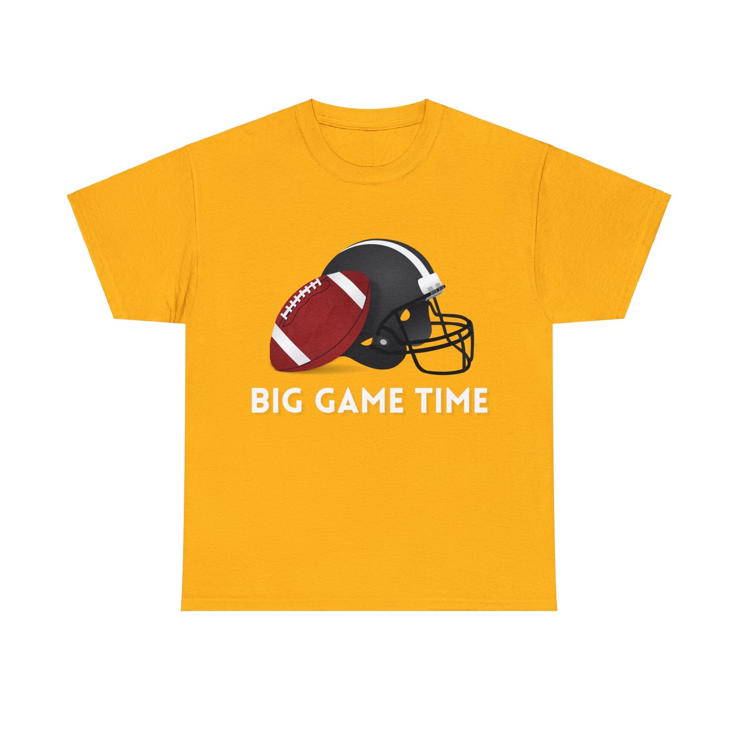 Unisex Heavy Cotton T-Shirt - Big Game Time (Express Delivery Available for USA Customers)