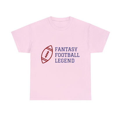 Unisex Heavy Cotton T-Shirt - Fantasy Football Legend  (Express Delivery Available for USA Customers)