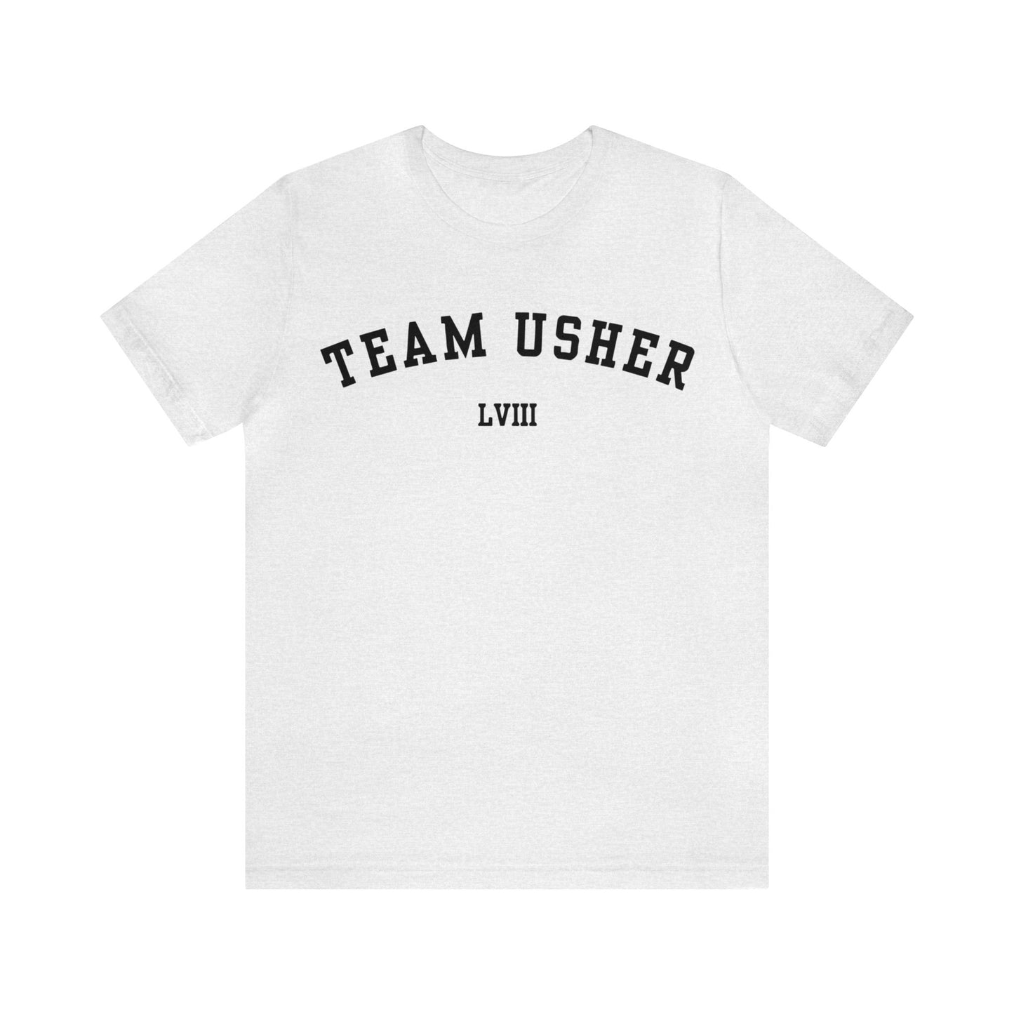 Team Usher LVIII Unisex T-Shirt (Express Delivery Available for USA Customers)