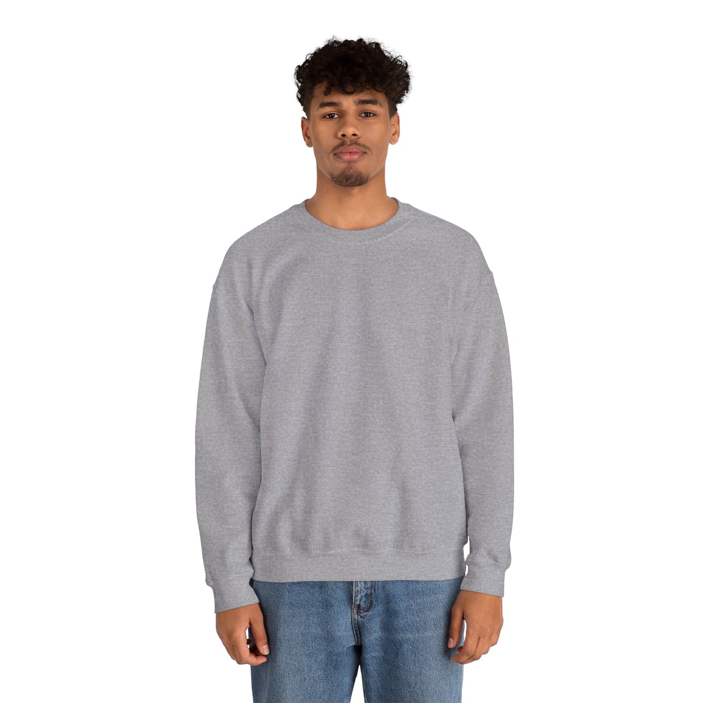 Unisex Plain Colors Heavy Blended Crewneck Sweatshirt (18 Colors Availiable to Choose)