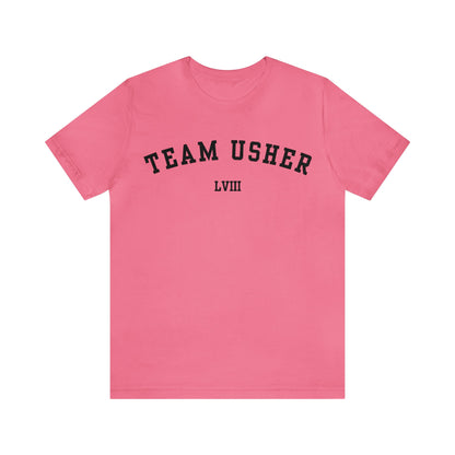 Team Usher LVIII Unisex T-Shirt (Express Delivery Available for USA Customers)