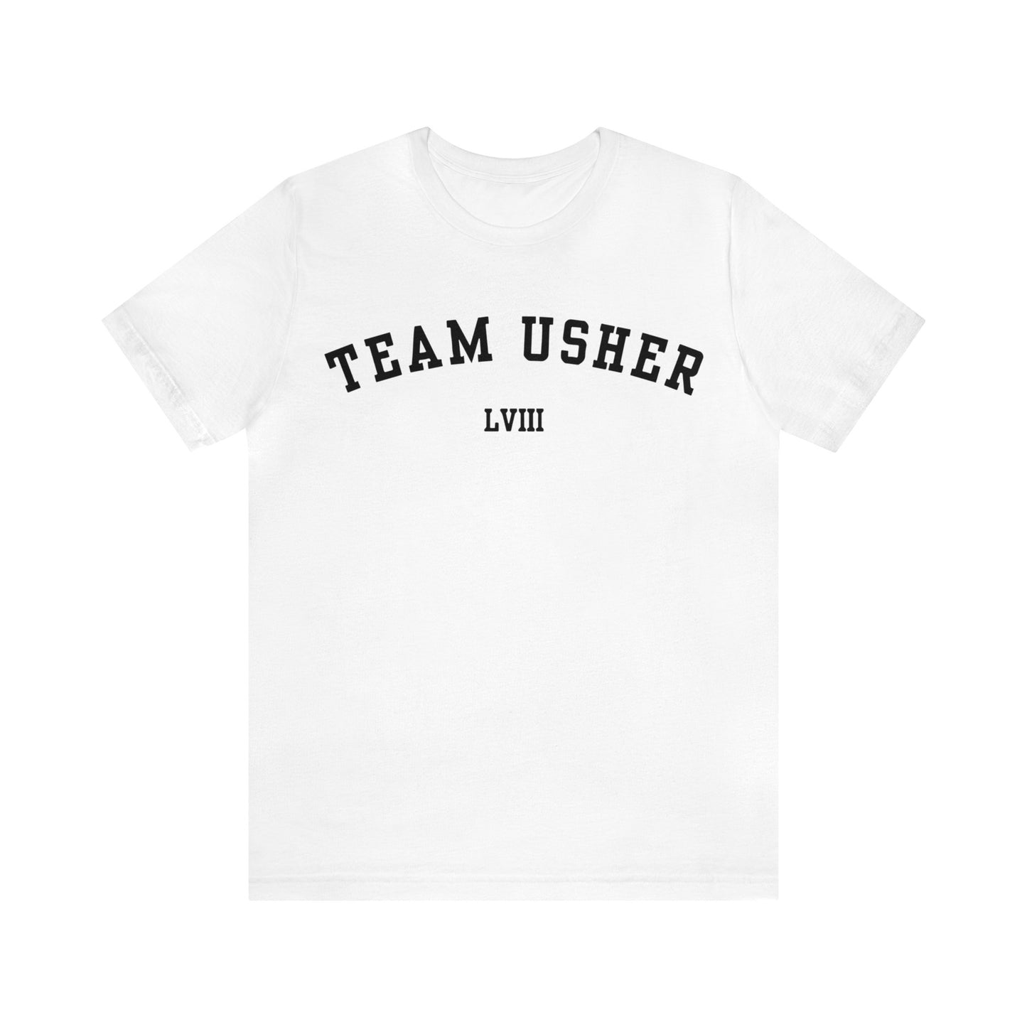 Team Usher LVIII Unisex T-Shirt (Express Delivery Available for USA Customers)