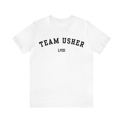 Team Usher LVIII Unisex T-Shirt (Express Delivery Available for USA Customers)