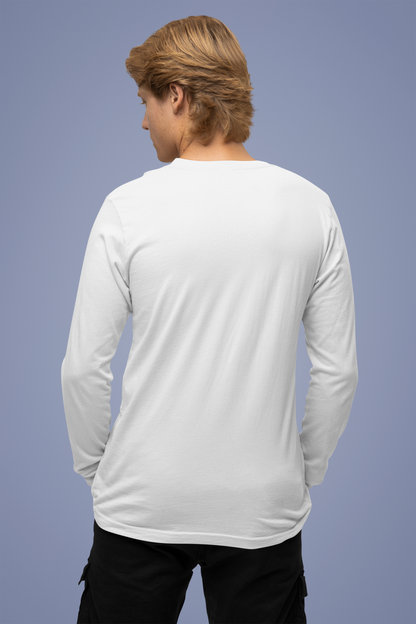 Break the Reality Background Men's Long Sleeve T-Shirt