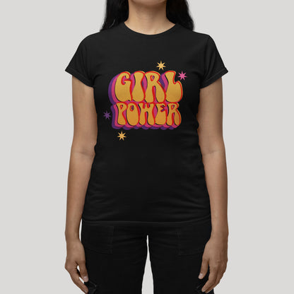 Glowy Girl Power Women's T-Shirt