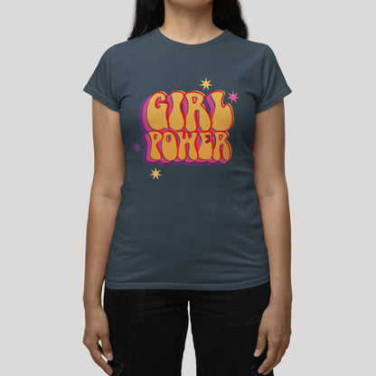 Glowy Girl Power Women's T-Shirt