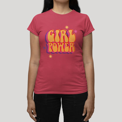 Glowy Girl Power Women's T-Shirt