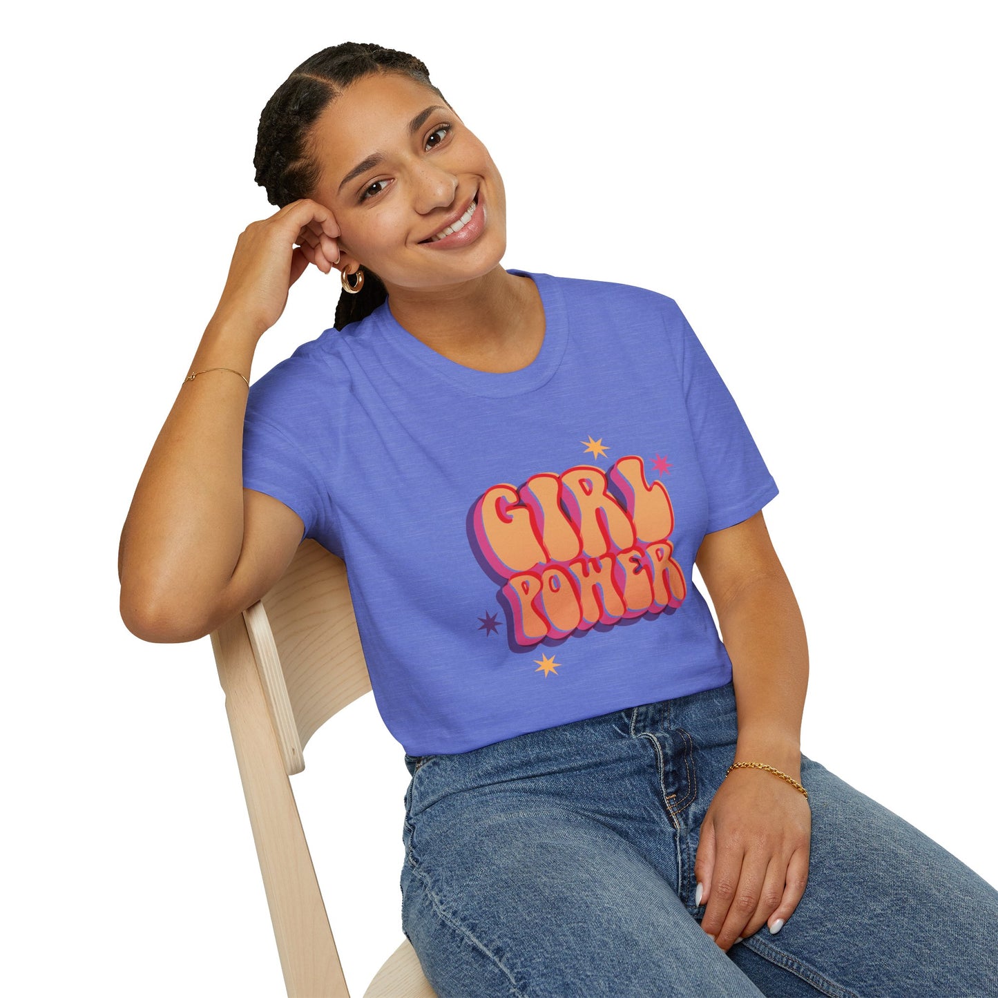 Glowy Girl Power Women's T-Shirt