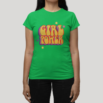 Glowy Girl Power Women's T-Shirt