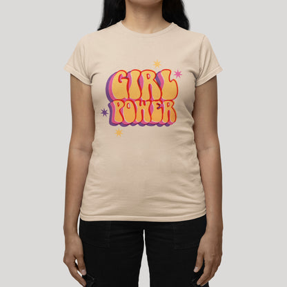 Glowy Girl Power Women's T-Shirt