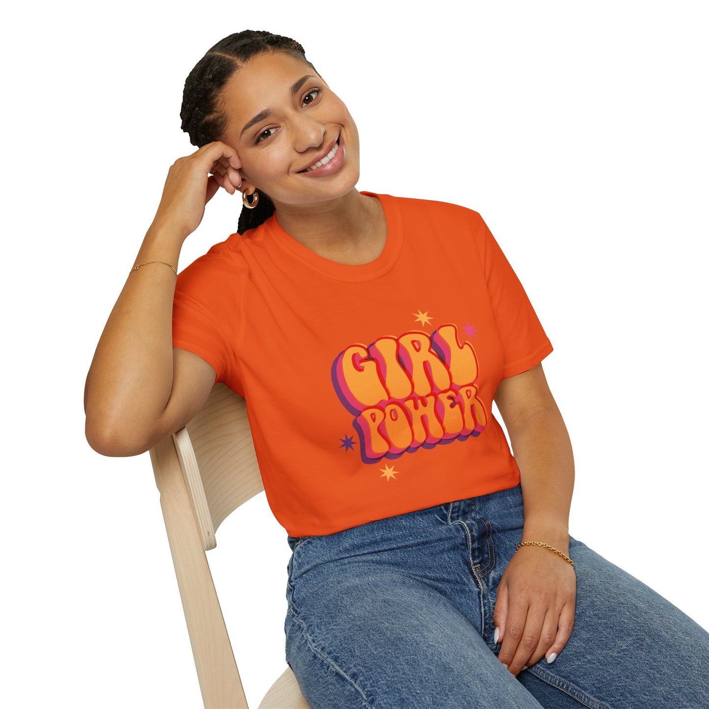 Glowy Girl Power Women's T-Shirt