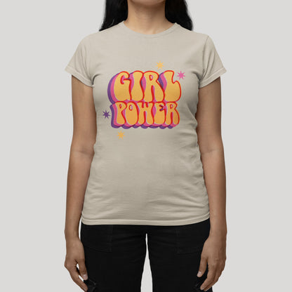 Glowy Girl Power Women's T-Shirt