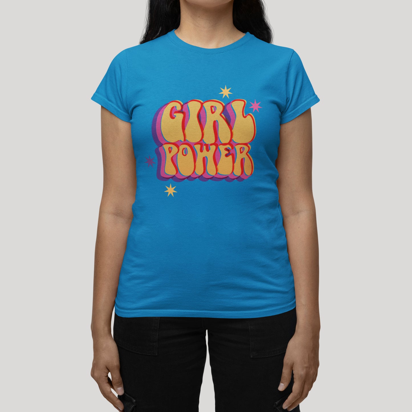 Glowy Girl Power Women's T-Shirt